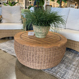 Lloyd Flanders Tobago Round COFFEE/COCKTAIL TABLE 36d16h