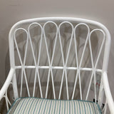 Woodard Cane Arm Chair OUTDOOR 21w25d26h