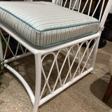 Woodard Cane Armless Chair OUTDOOR 21w25d26h