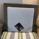 Lloyd Flanders Frontier Dining Armchair OUTDOOR 24.5w24d34h