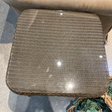 Lloyd Flanders Loom Square End Table OUTDOOR 20w20d20h