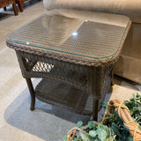 Lloyd Flanders Loom Square End Table OUTDOOR 20w20d20h