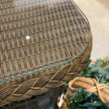 Lloyd Flanders Loom Square End Table OUTDOOR 20w20d20h