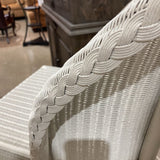 Lloyd Flanders Wicker Barrel Bar Chair OUTDOOR 19.5w24d46h