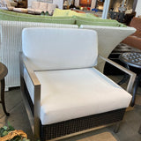 Lloyd Flanders Elements Wicker Lounge Chair OUTDOOR 35w32.5d29h