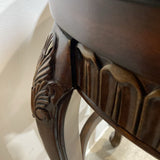 Bar Height Faux Leather Seat Swivel w/Wood Base BAR/COUNTER STOOL 19Wx29.5H