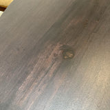 Lulu and Georgia Benedict Oval DINING TABLE Black 86Wx42Dx30H