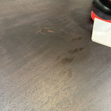 Lulu and Georgia Benedict Oval DINING TABLE Black 86Wx42Dx30H