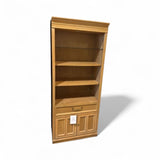 Bernhardt Traditional Illuminated Three Shelf BOOK SHELF 32w19d78h