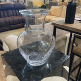 Fine Simon Pearce Signed Crystal Shelburne Vase ACCESSORIES 7Wx11H