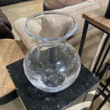 Fine Simon Pearce Signed Crystal Shelburne Vase ACCESSORIES 7Wx11H