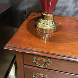 Hickory Chair Queen Anne Mahogany Lowboy DRESSERS/CHESTS 35w20d30h