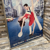 On The Town Show Poster ART WORK 14Wx22H