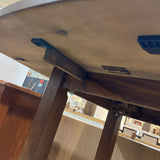 Drop Leaf Table w/ Open Shelving FURNITURE 40w40d36h