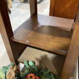 Drop Leaf Table w/ Open Shelving FURNITURE 40w40d36h