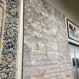 Surya Zermatt Collection RUG Grey/Rose 7'9"x9'6"