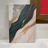 Abstract Modern Flow Print on Canvas ART WORK 15.5Wx22H