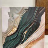 Abstract Modern Flow Print on Canvas ART WORK 15.5Wx22H