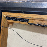 Rafael Daraio Original Painting on Canvas Titled "The Gypsies are Moving Tonight" ART WORK 31Wx27H