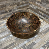 Incised Design Bowl ACCESSORIES 8.5d3h