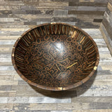 Incised Design Bowl ACCESSORIES 8.5d3h