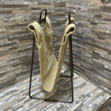Hanging Burlap Magazine Rack ACCESSORIES 12w8d19h