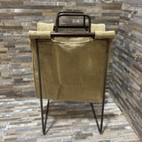 Hanging Burlap Magazine Rack ACCESSORIES 12w8d19h