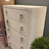 Bar Harbor Raffia 5-Drawer DRESSERS/CHESTS 32w16d45h