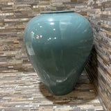 Large Ceramic Planter/Vase ACCESSORIES Blue 14d20h