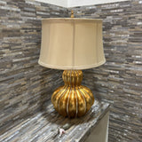 Amrita Antiqued Ceramic TABLE LAMP 20d30h