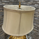 Amrita Antiqued Ceramic TABLE LAMP 20d30h