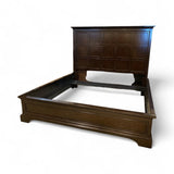 Stanley Furniture Transitional Portfolio King Panel Bed BEDS Polished Sable 84w88d68h