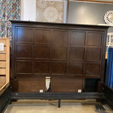 Stanley Furniture Transitional Portfolio King Panel Bed BEDS Polished Sable 84w88d68h