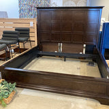 Stanley Furniture Transitional Portfolio King Panel Bed BEDS Polished Sable 84w88d68h