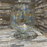 Iridescent Footed Glass Vase ACCESSORIES 6d10h