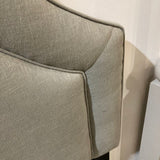 Skyline Furniture Axel Upholstered Border Queen Bed BEDS Gray 62w82d50h