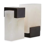 Arteriors Home 2pc Tolliver Bookends ACCESSORIES 4.5Wx3Dx7H largest