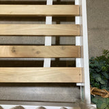 Crate & Barrel Jenny Lind Wood Spindle Kids Twin Bed BEDS White 41w79d42.5h