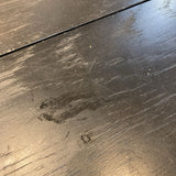 Article Oscuro Wood & Brass COFFEE/COCKTAIL TABLE 48w24d16h