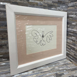 Girl's Bedroom Minimalist Butterfly Print ART WORK 24Wx20H