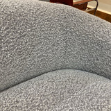 Foyzul Rolled Arm Boucle SOFA Gray 89.5w38d28h