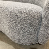 Foyzul Rolled Arm Boucle SOFA Gray 89.5w38d28h
