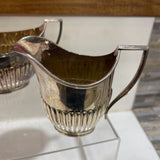 2pc Set Art Deco Cream & Sugar Set ACCESSORIES 7.5Wx4Dx4H largest