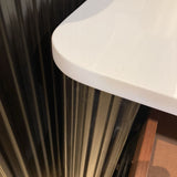 Acme Clayten Marble Top 2-Drawer NIGHTSTAND 26w20d26h