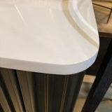 Acme Clayten Marble Top 2-Drawer NIGHTSTAND 26w20d26h