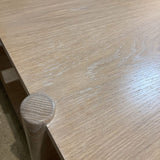 Dowel Furniture Loma Cerused Oak COFFEE/COCKTAIL TABLE 48w48d16h