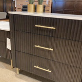 Acme Clayten Marble Top 6-Drawer DRESSERS/CHESTS 71w22d35h