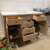 Flagstaff Single Sink Bathroom Vanity FURNITURE 48Wx22Dx35H