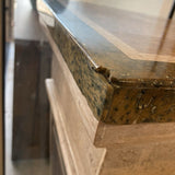 Augustus Etched Fossil Stone Pedestal FURNITURE 14w14d41h