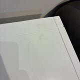 Lark 2-Drawer NIGHTSTAND White/Gold 28w17d26h